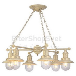 Подвесная люстра A4524LM-6WG SAILOR