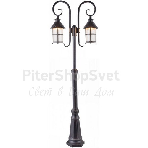 Уличный столб 2,12 м., с двумя фонарями A1467PA-2RI Prague Arte Lamp