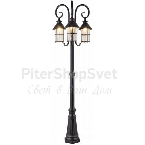 Фонарный столб 2,3 м., с тремя фонарями A1467PA-3RI Prague Arte Lamp