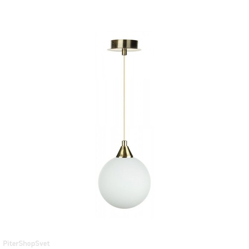 Подвесной светильник «СУПРИМ» PND.101.01.01.AB+S.01.WH(1)
