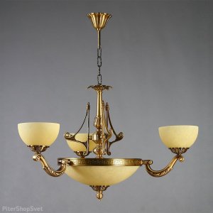 Подвесная люстра цвета матовой бронзы «Tenerife»