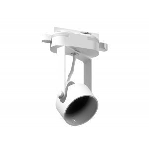 Белый корпус однофазного трекового светильника D60mm «DIY Spot»