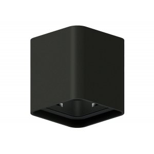 Корпус светильника накладной чёрного цвета для насадок 70*70mm «DIY Spot»