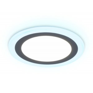 Встраиваемый светильник с LED подсветкой 3+3Вт 4200+6400К «Downlight»