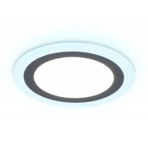 Встраиваемый светильник с LED подсветкой 6+3Вт 4200+6400К «Downlight»