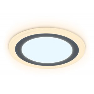 Встраиваемый светильник с LED подсветкой 3+3Вт 6400-3000К «Downlight»