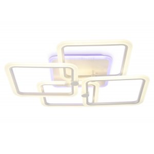 Светодиодная потолочная люстра квадраты 148Вт с пультом «Acrylica original»