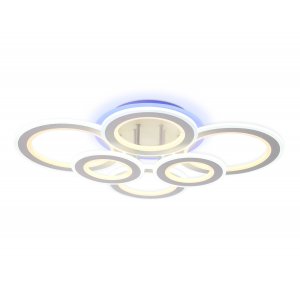 Светодиодная потолочная люстра кольца 158Вт с пультом «Acrylica Original»