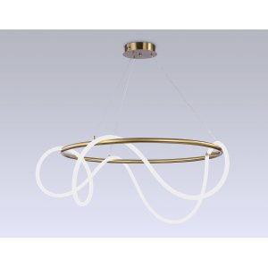 Подвесная люстра кольцо с гибким неоном «Line»