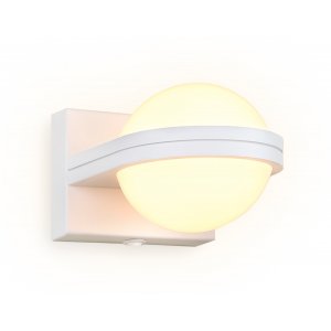 Настенный светодиодный светильник шар с выключателем 5Вт 3000К «Wall»