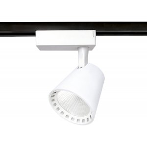 Белый однофазный трековый светильник 15Вт 4200К 24°