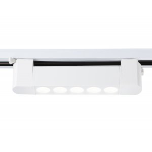 10Вт белый однофазный линейный трековый светильник 4200К 24 градуса