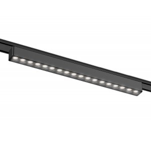 18Вт 4200К чёрный магнитный линейный трековый светильник для тонкого шинопровода «Magnetic Ultra Sli