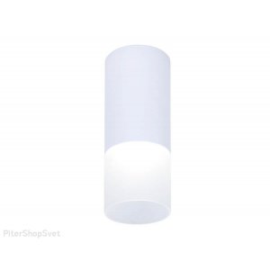 Белый накладной потолочный светильник цилиндр 5Вт 4200К «Techno spot»
