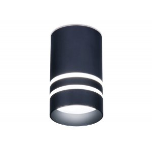 Накладной потолочный светильник цилиндр цвета синий космос 5Вт 4200К «Techno»