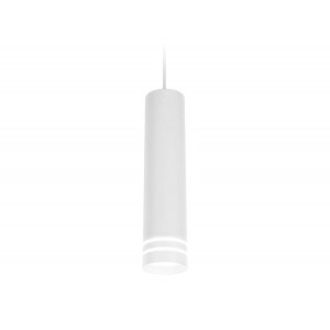 Белый подвесной светильник цилиндр 29см 12Вт 4200К «Techno Spot»