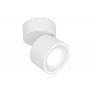 Белый накладной поворотный светильник 7Вт 4200К «Techno Spot»