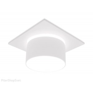 Белый встраиваемый светильник «Techno Spot»