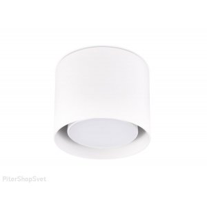 Белый накладной потолочный светильник «Techno Spot»