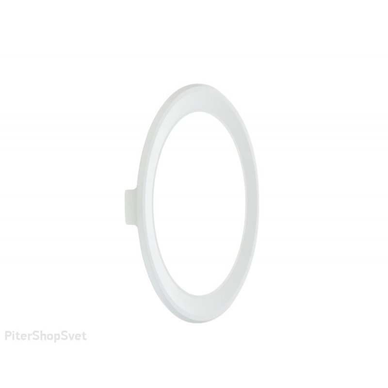 Белый встраиваемый светильник 15W 6400K «Downlight» 300156