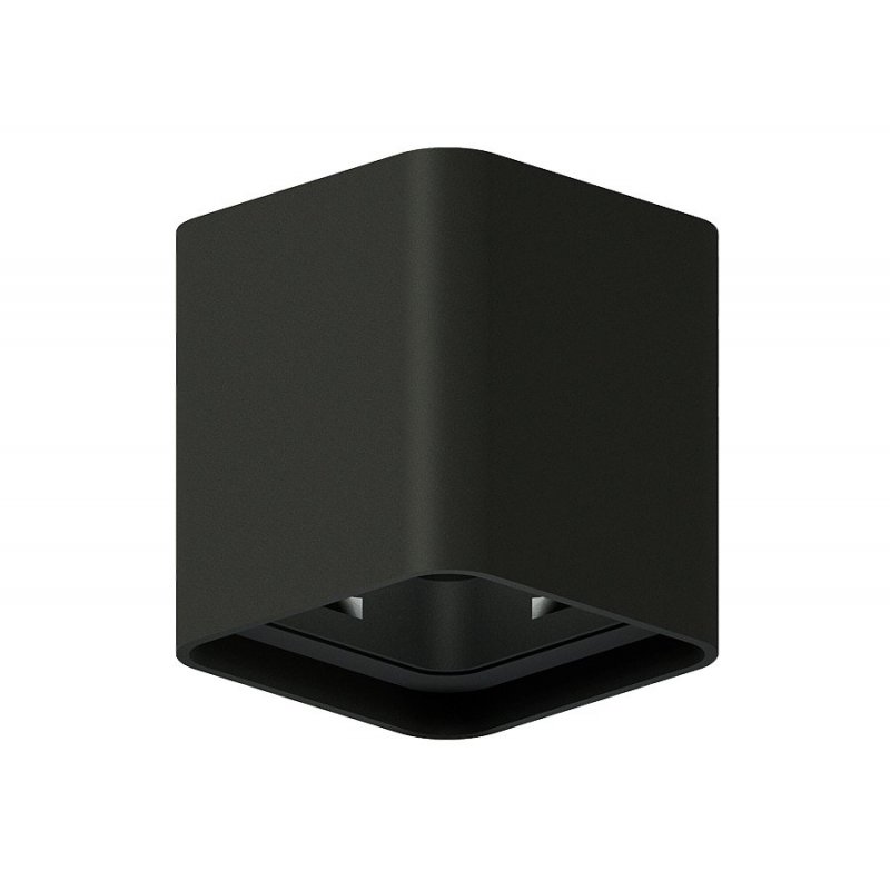 Корпус светильника накладной чёрного цвета для насадок 70*70mm «DIY Spot» C7841