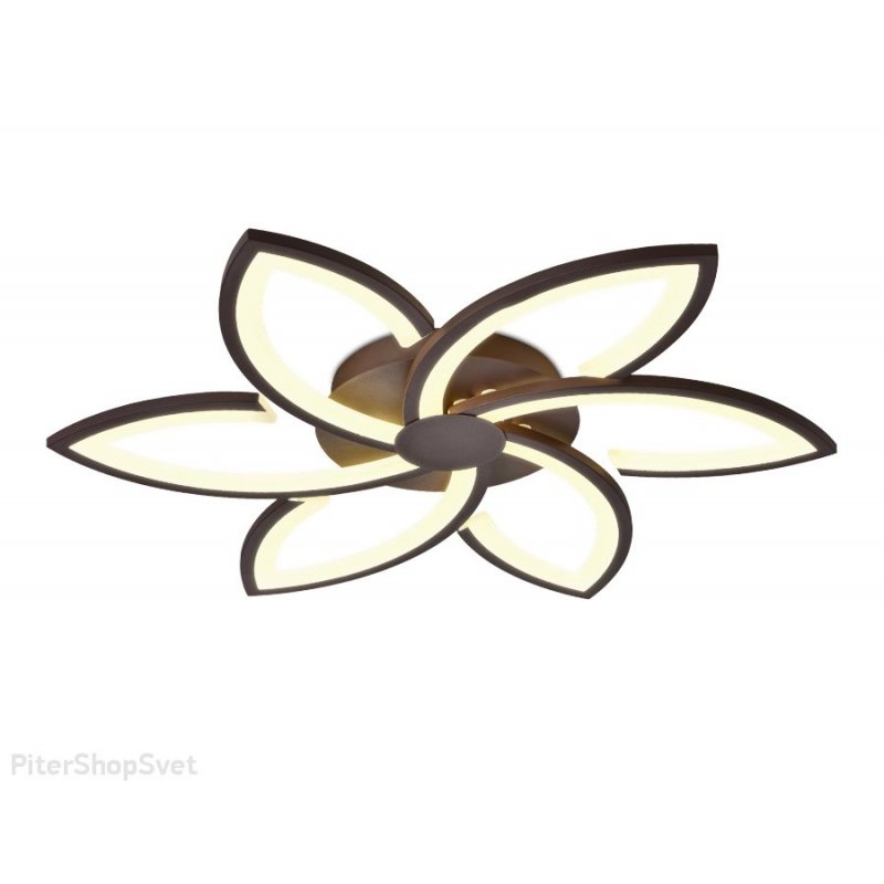 Светодиодная потолочная люстра цветок 108Вт с пультом ДУ «Original» FA447