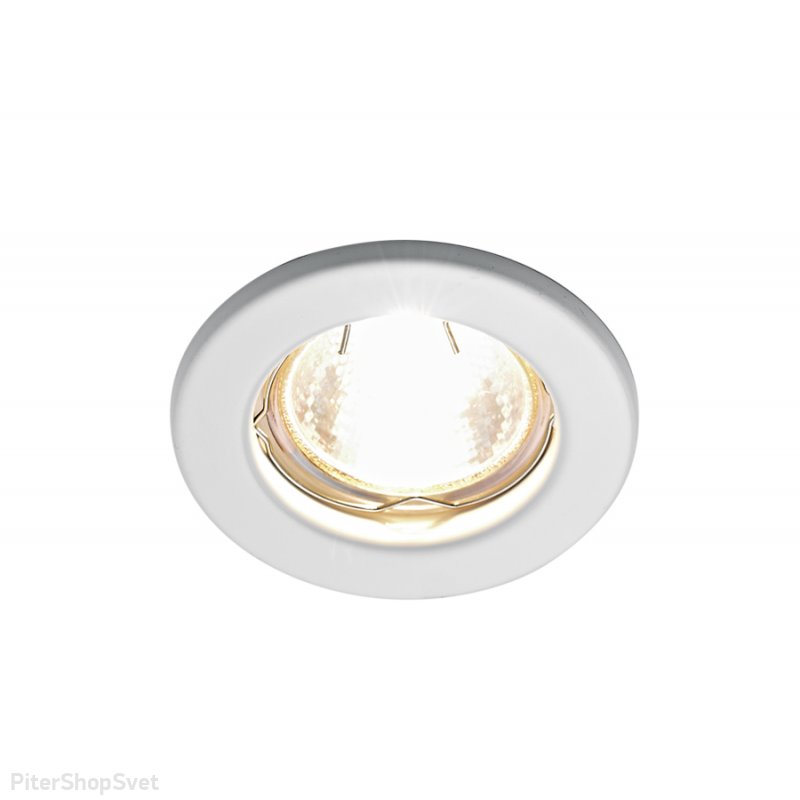 Встраиваемый светильник белого цвета «Organic Spot» FT9210 WH
