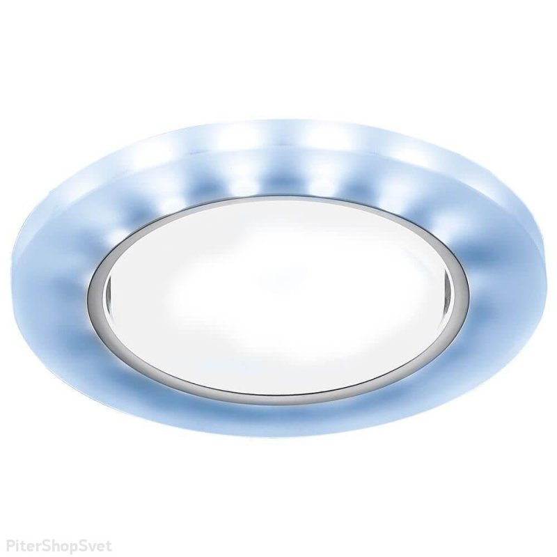 Круглый встраиваемый светильник с LED подсветкой 6400К «STANDARD Spot GX53» G214 CL/CH/CLD