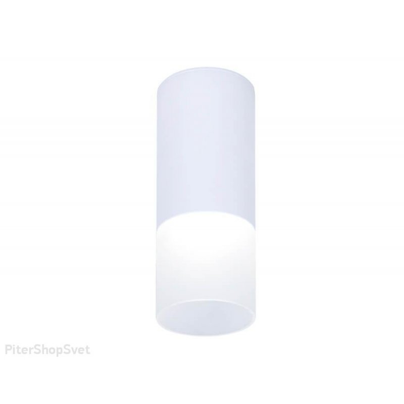Белый накладной потолочный светильник цилиндр 5Вт 4200К «Techno spot» TN230