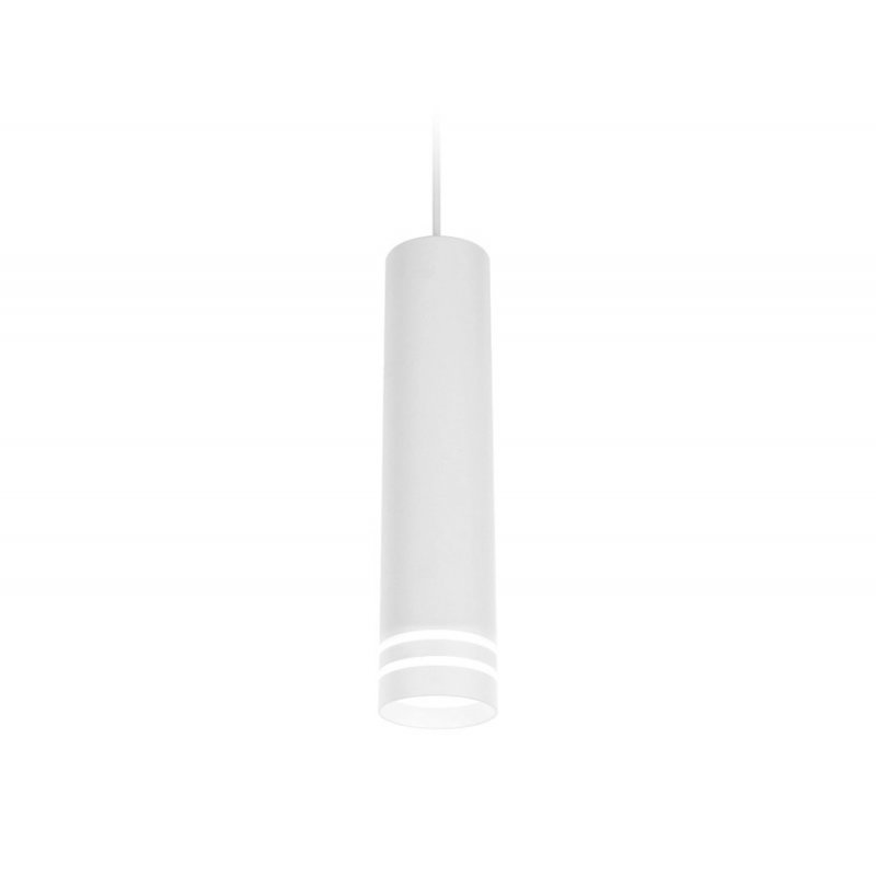 Белый подвесной светильник цилиндр 29см 12Вт 4200К «Techno Spot» TN250