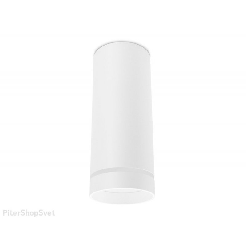 Белый накладной потолочный светильник цилиндр 9Вт 4200К «Techno Spot» TN285