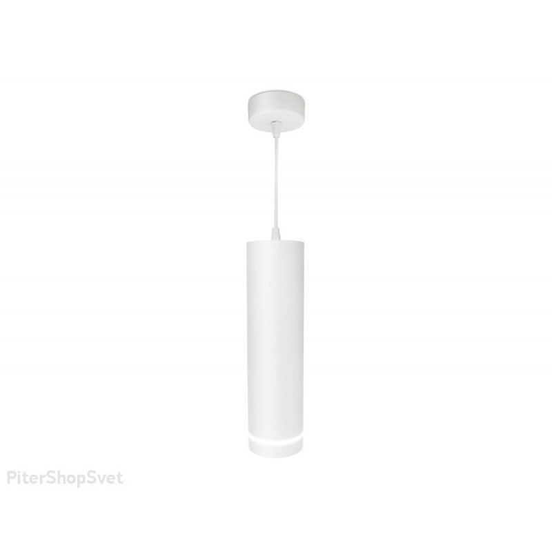 Белый подвесной светильник цилиндр 9Вт 4200К «Techno Spot» TN289