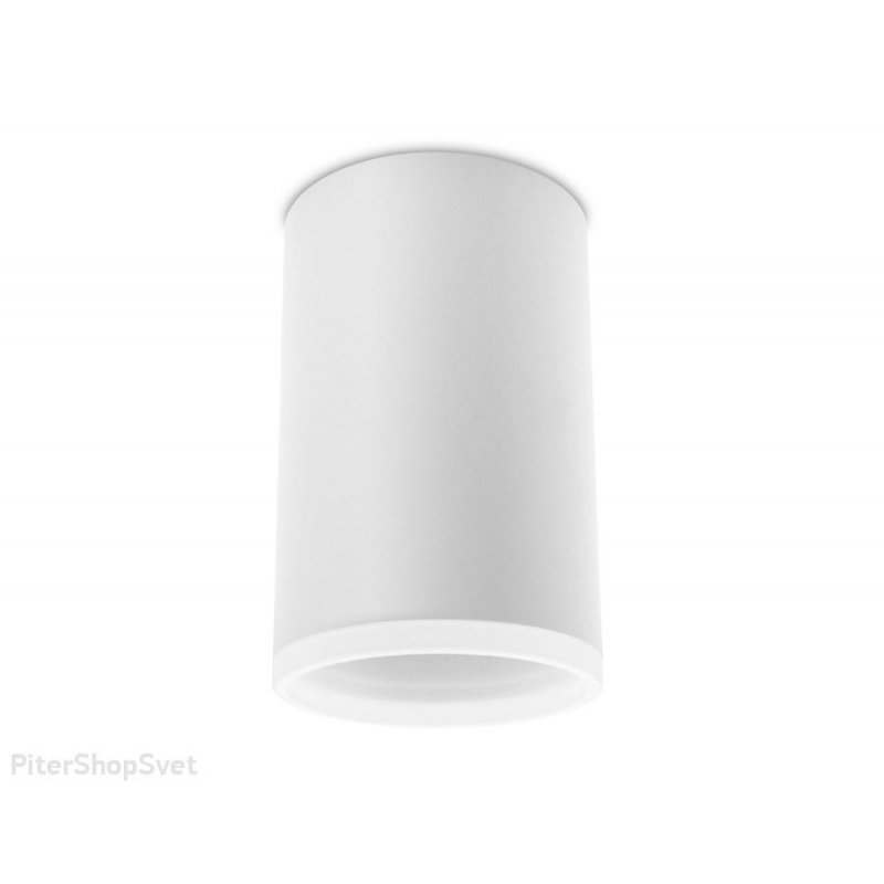 Белый накладной потолочный светильник цилиндр «Techno Spot» TN336