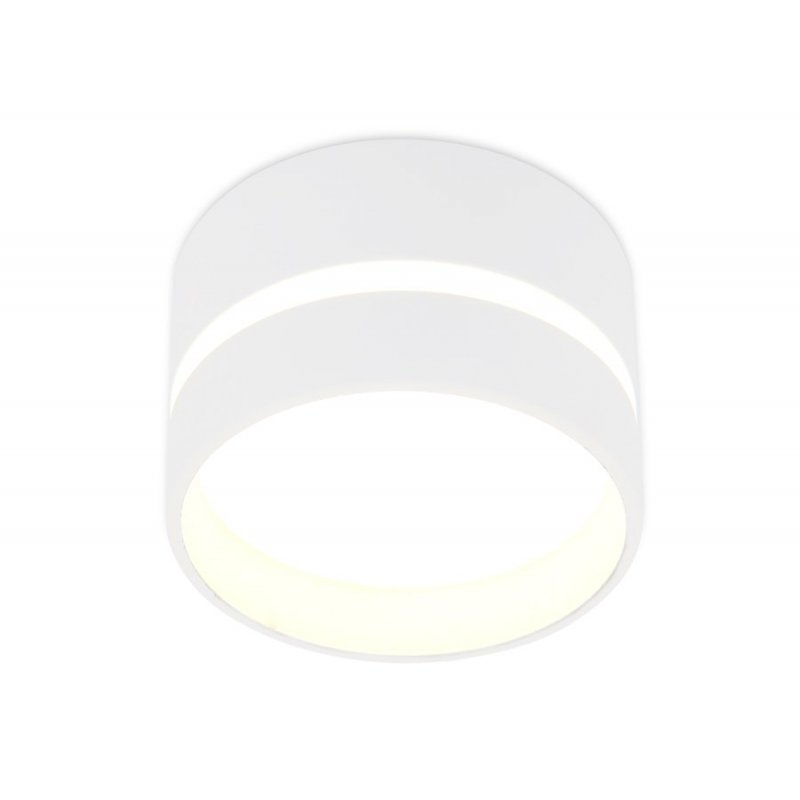 Белый накладной потолочный светильник «Techno» TN620