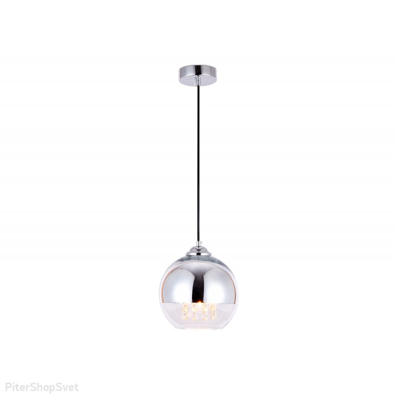 Подвесной светильник шар с подвесками внутри «Traditional» TR3601