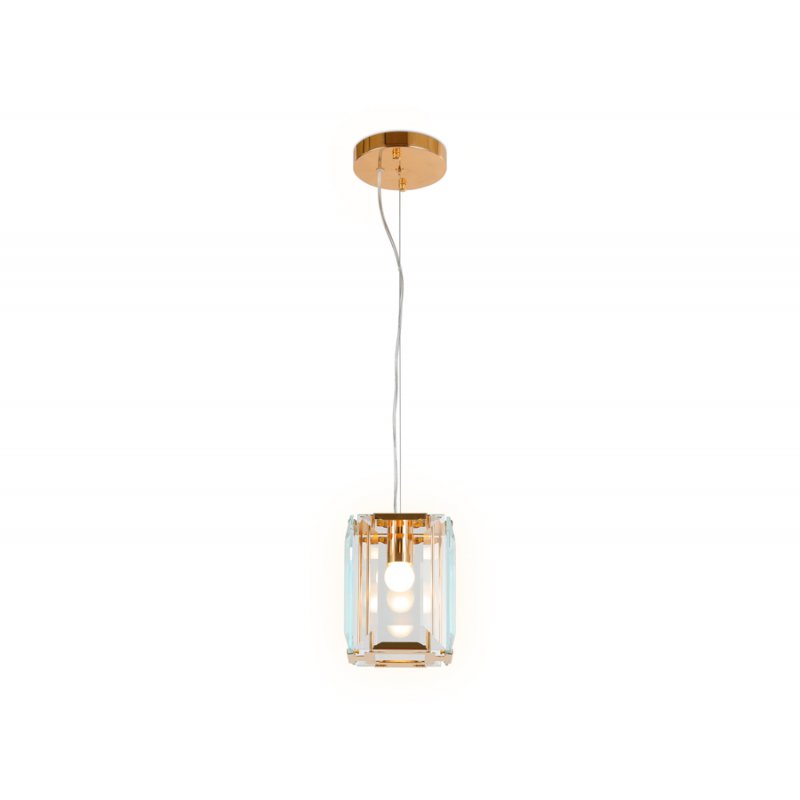 Подвесной светильник золотого цвета с прозрачным хрусталём «Traditional» TR5108