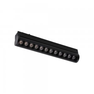 Линейный поворотный трековый светильник 22см 12Вт 3000/4000/6000К «Magnetic track 48»