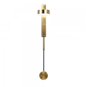 Настенный светильник бронзового цвета 7Вт 3000К «Aga»