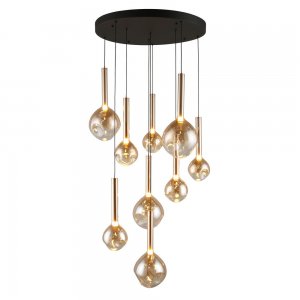 Светильник с подвесами на круглом основании «Wisia»