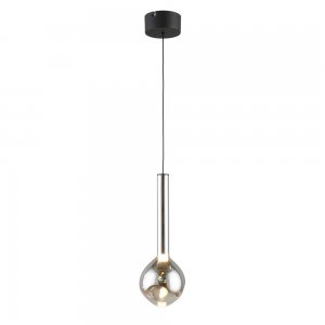 Подвесной светильник с дымчатым плафоном «Wisia»