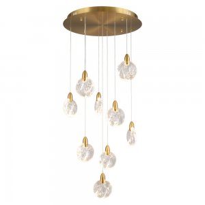 Светильник с подвесами на круглом основании 27Вт 3500К «Liza»