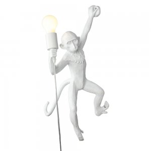 Настенное бра белая обезьяна «Magali»