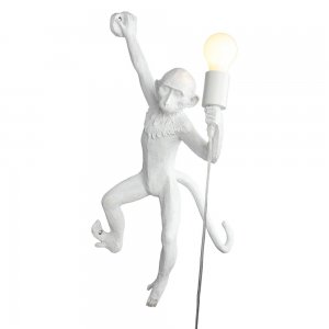 Настенное бра белая обезьяна «Magali»