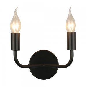 Двойное настенное бра свечи «Evlalia»