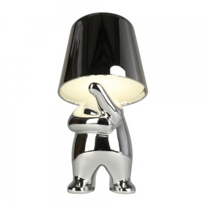 Декоративная настольная лампа человечек думает «Noell»