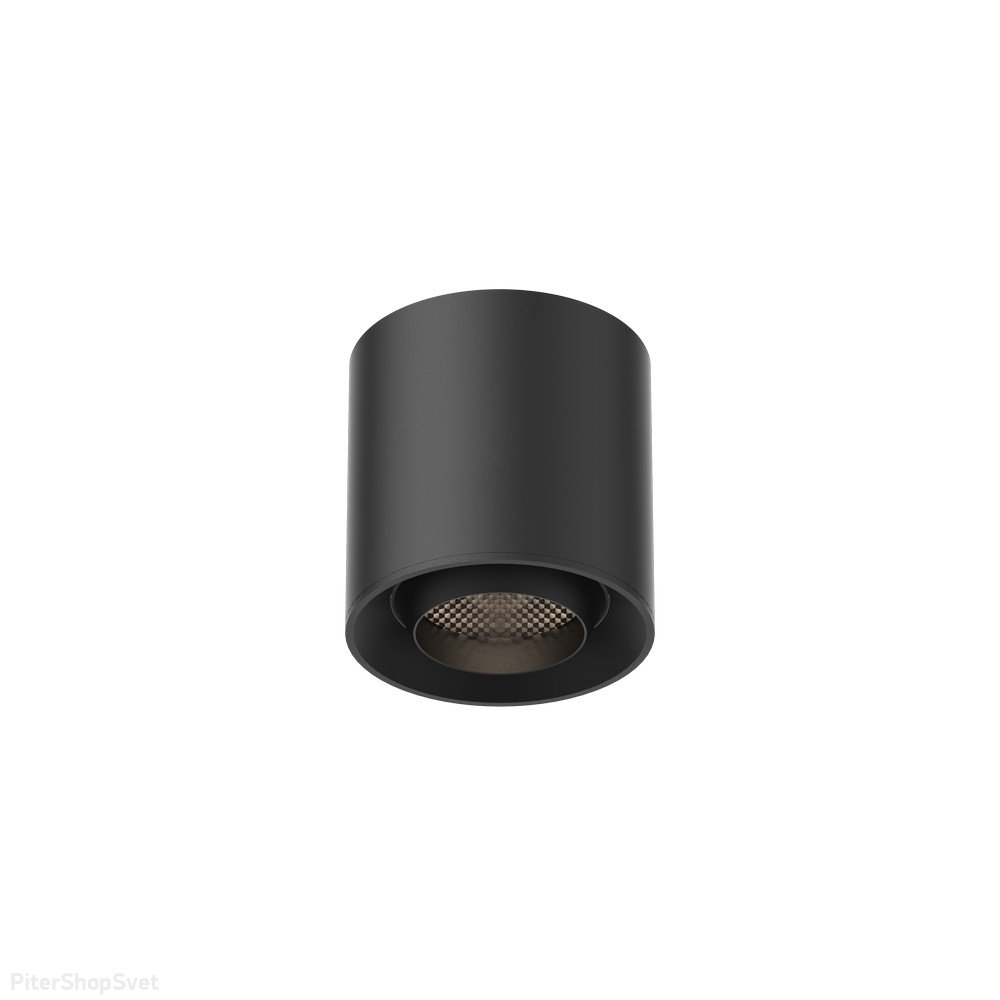 6Вт 4000К чёрный трековый светильник цилиндр для плоского шинопровода «Magnetic track 48» APL.0107.00.06
