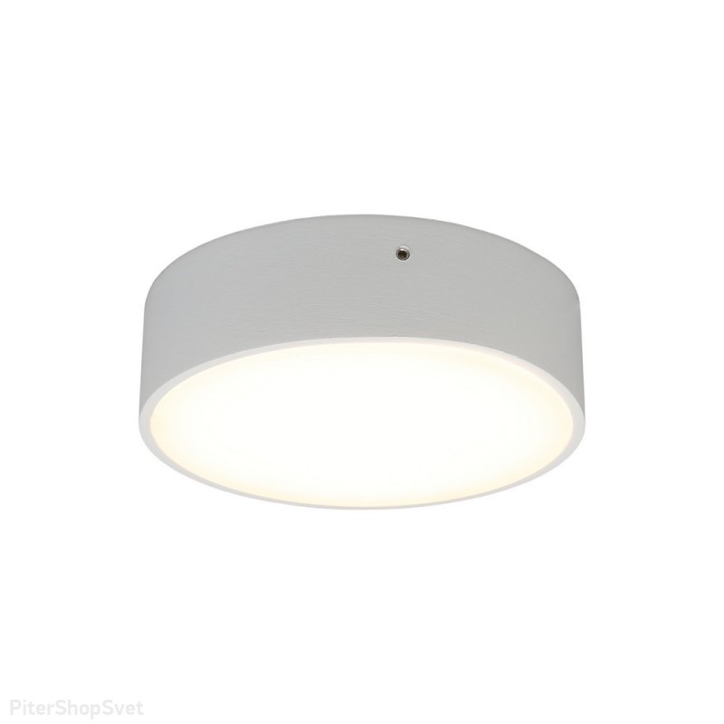 Белый накладной потолочный светильник 12Вт 3000К «Evon» APL.0113.09.12