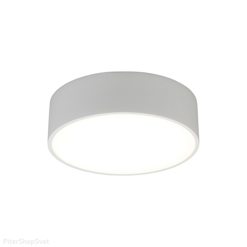 Белый накладной потолочный светильник 12Вт 4000К «Evon» APL.0114.09.12