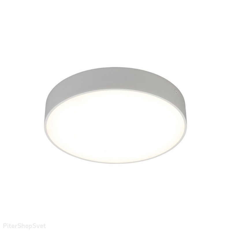 Белый накладной потолочный светильник 24Вт 4000К «Evon» APL.0114.09.24