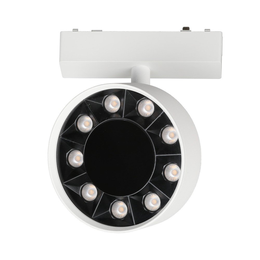 9Вт 4000К белый трековый светильник спот для плоского шинопровода «Magnetic track 48» APL.0119.10.09